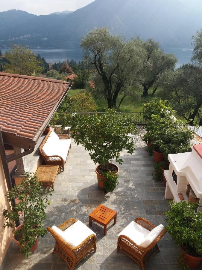 Casa Intignano - Appartamento Con Terrazzo Vista Lago เตรเมสโซ ภายนอก รูปภาพ