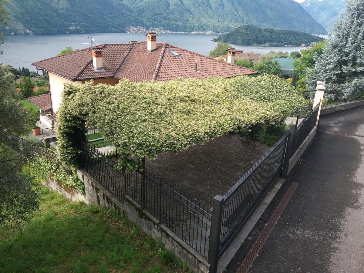 Casa Intignano - Appartamento Con Terrazzo Vista Lago เตรเมสโซ ภายนอก รูปภาพ